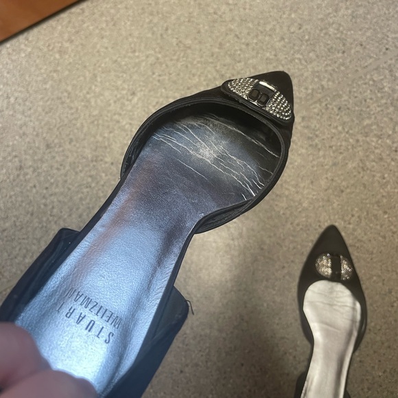 Stuart weitzman satin flats - Picture 2 of 6